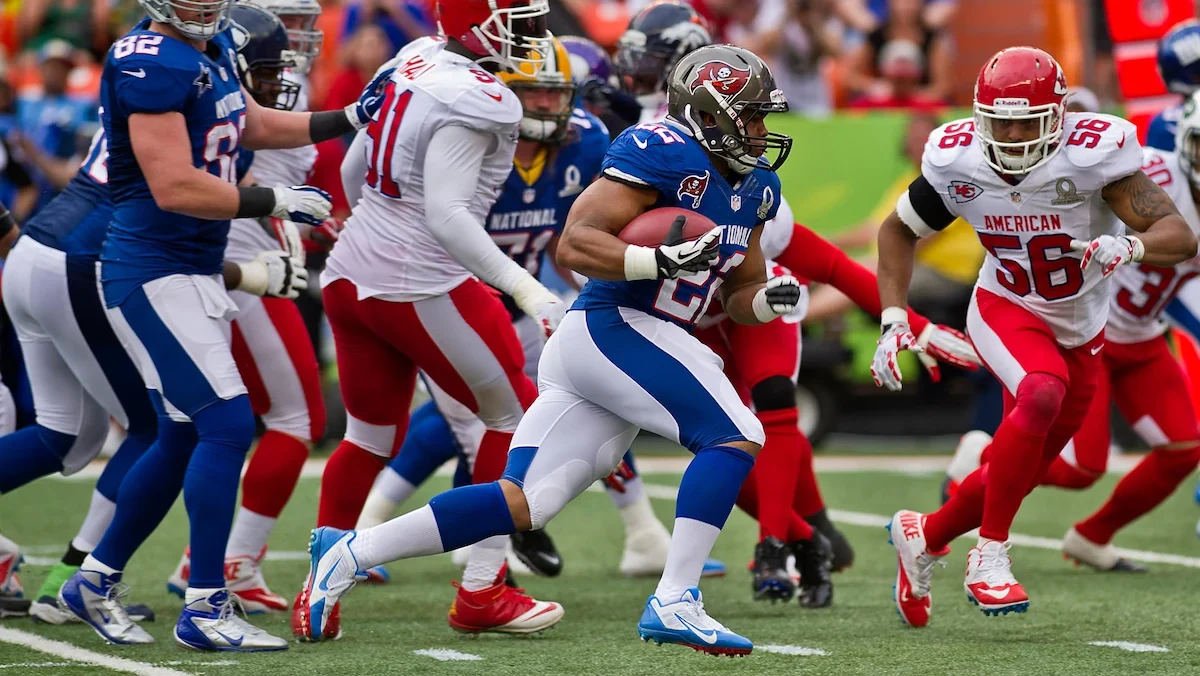 Action from the NFL Pro Bowl