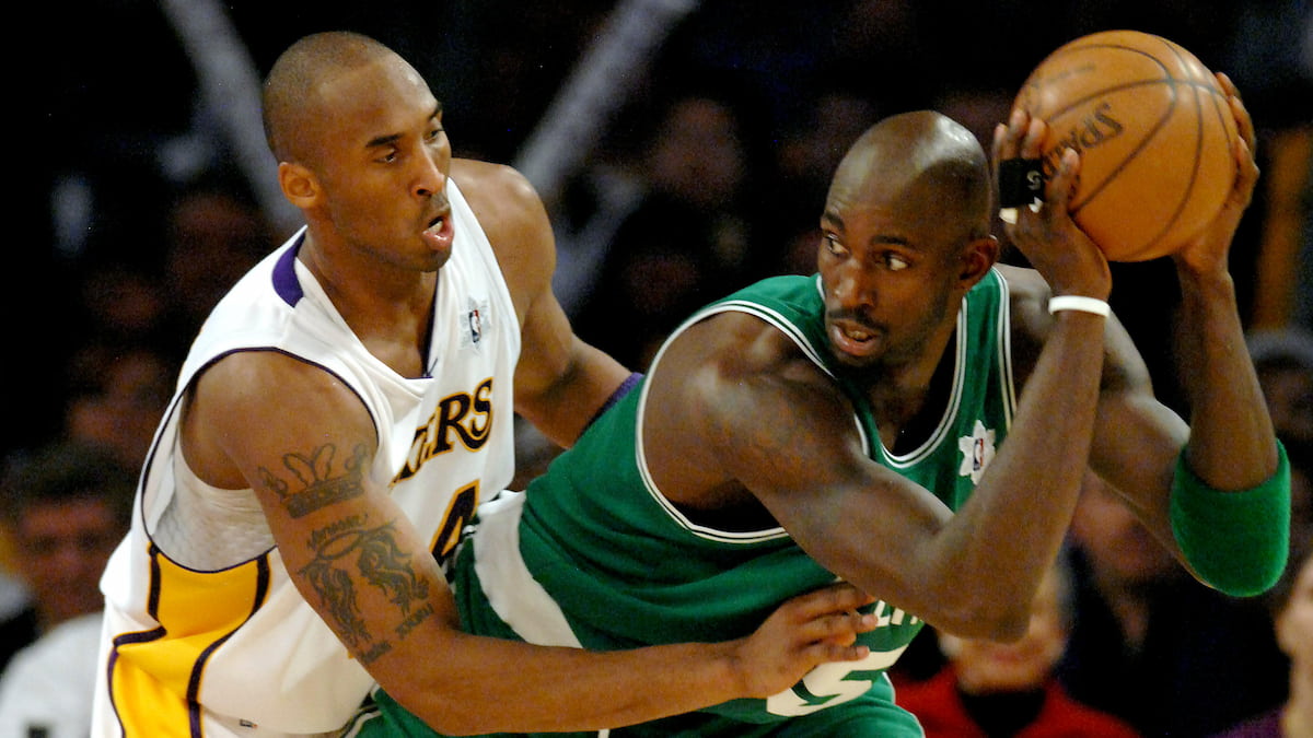 The Celtics v the Lakers is one of the biggest rivalries in sports.