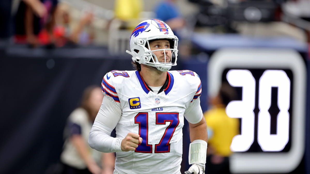 Josh Allen of the Buffalo Bills.