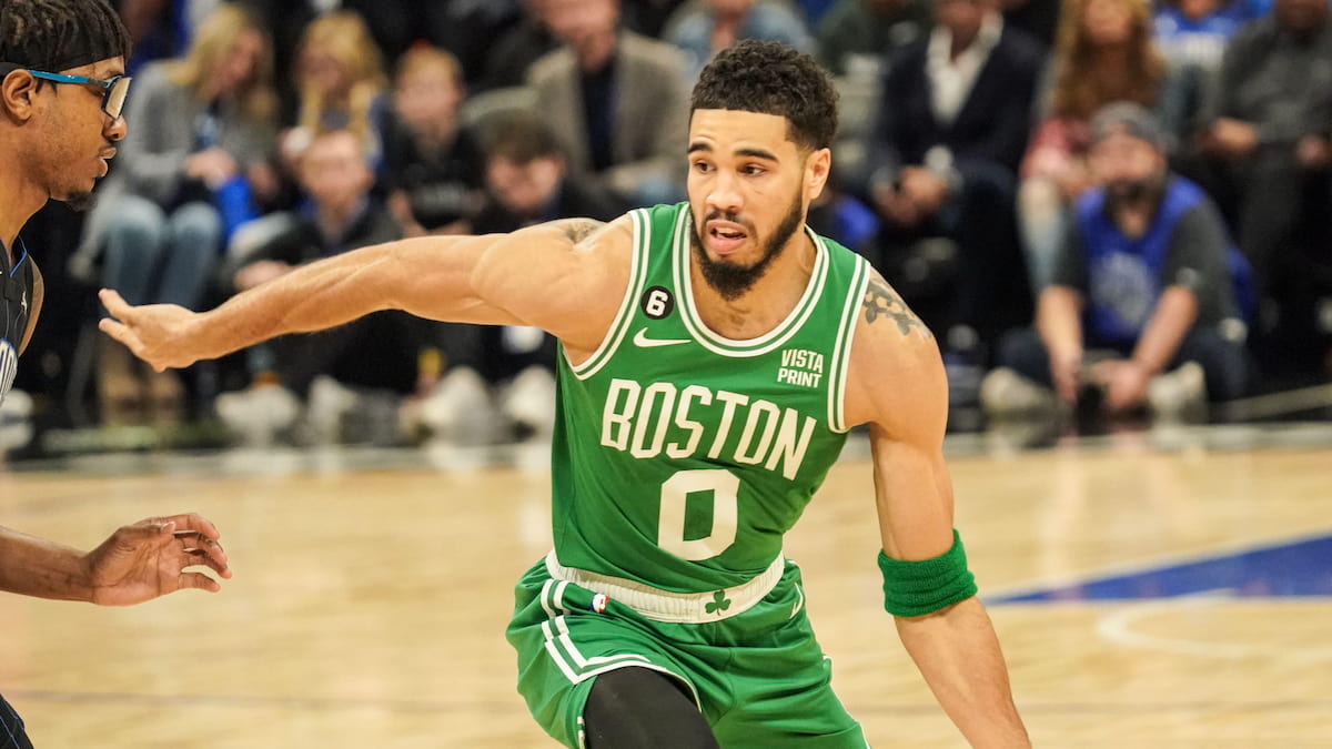 Jayson Tatum of the Boston Celtics.