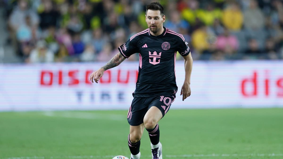 Lionel Messi playing for Inter Miami