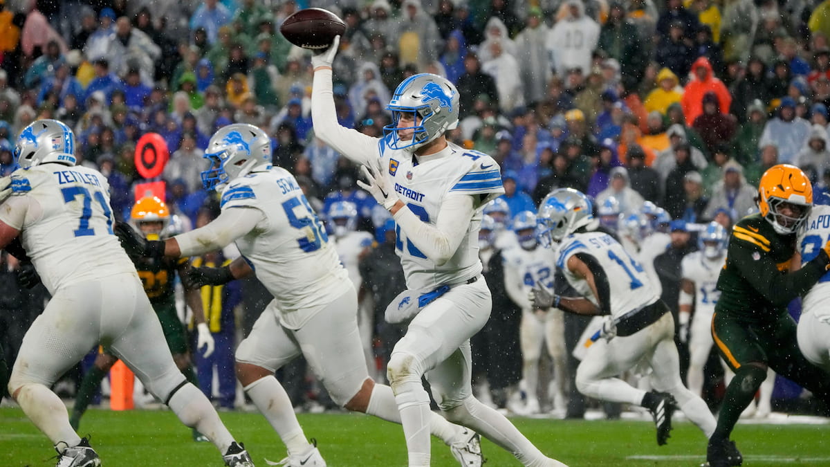 Jared Goff of the Detroit Lions