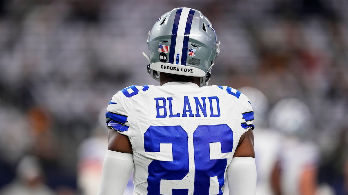 DaRon Bland playing for the Dallas Cowboys
