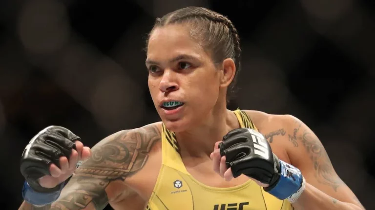 Amanda Nunes fighting in the AFC