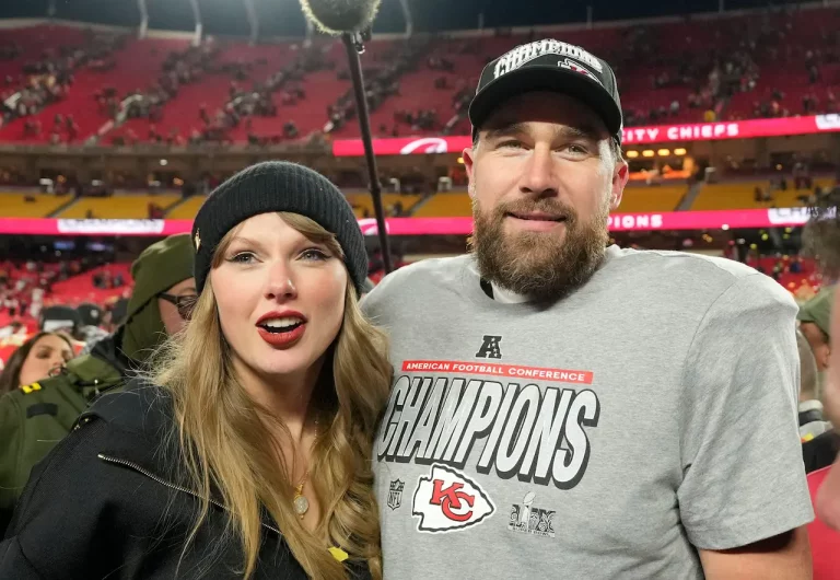 Taylor Swift and Travis Kelce