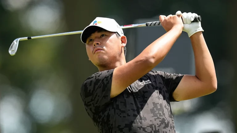 Si Woo Kim on the PGA Tour.