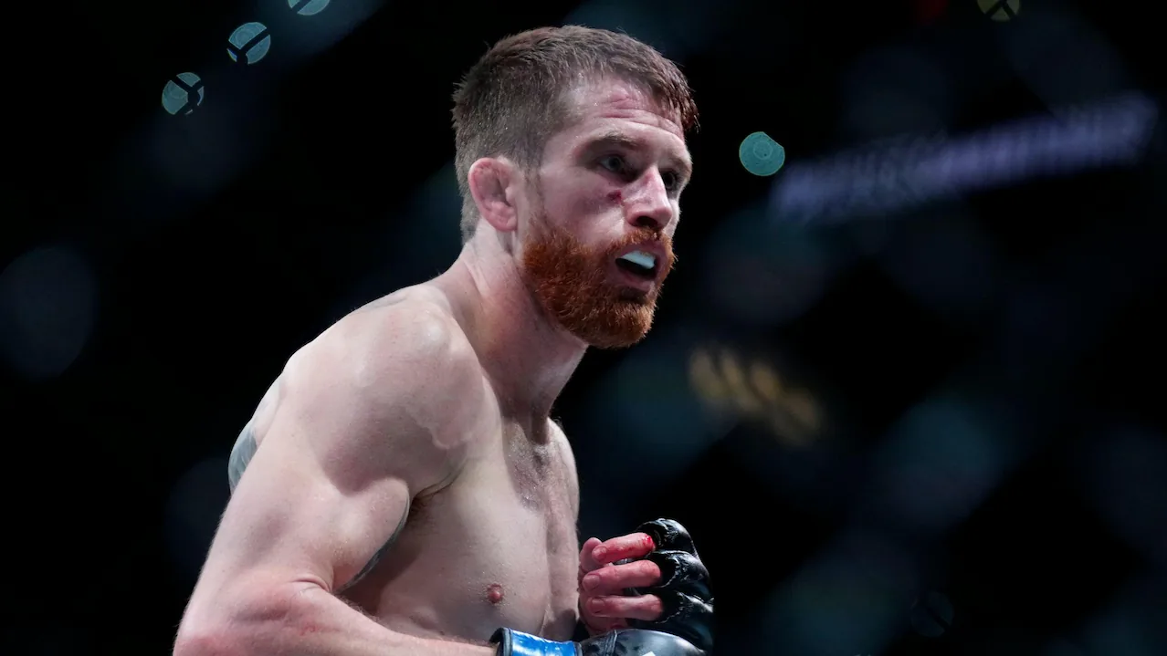 Cory Sandhagen in a UFC fight.